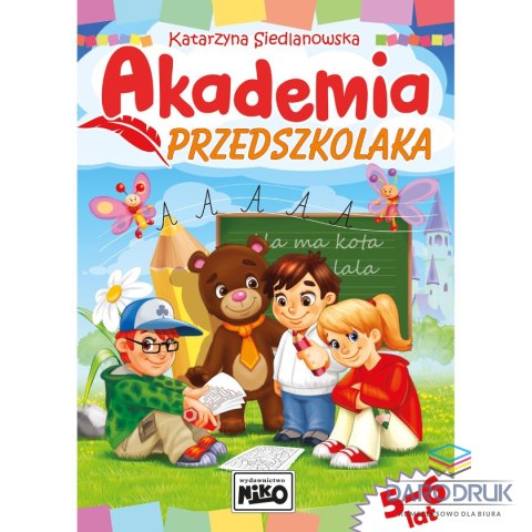 Niko Książeczka edukacyjna Akademia przedszkolaka Niko