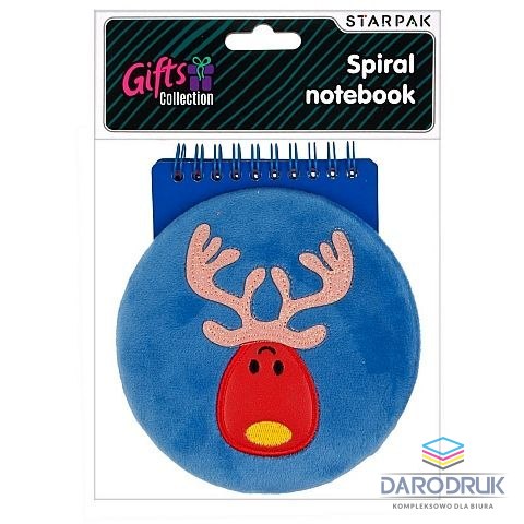 Starpak Kołozeszyt (kołonotatnik) notes na spirali renifer Starpak (433127)