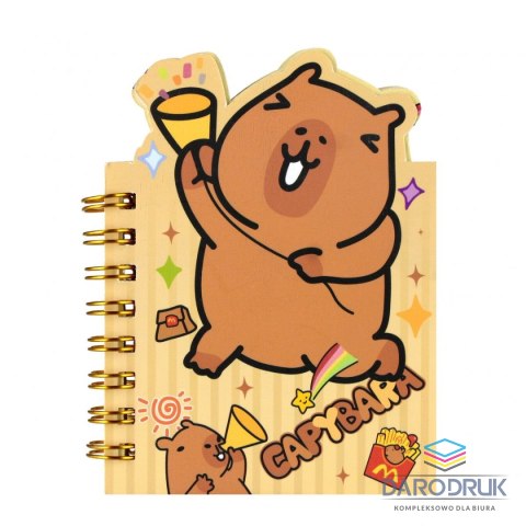 Starpak Notes (notatnik) A7 Kapibara 50k. Starpak (562602)