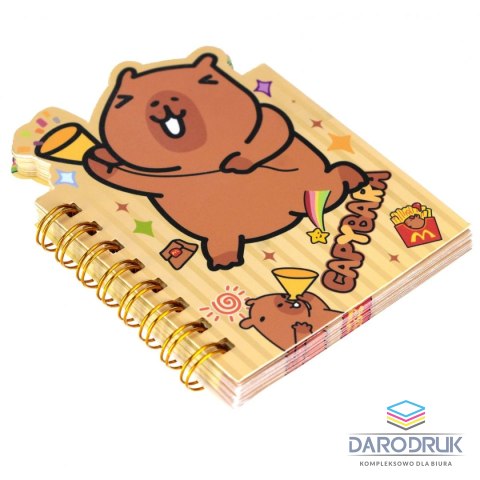 Starpak Notes (notatnik) A7 Kapibara 50k. Starpak (562602)