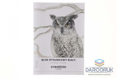 Top 2000 Blok rysunkowy Creatinio A3 biały 90g 20k Top 2000 (400176664)