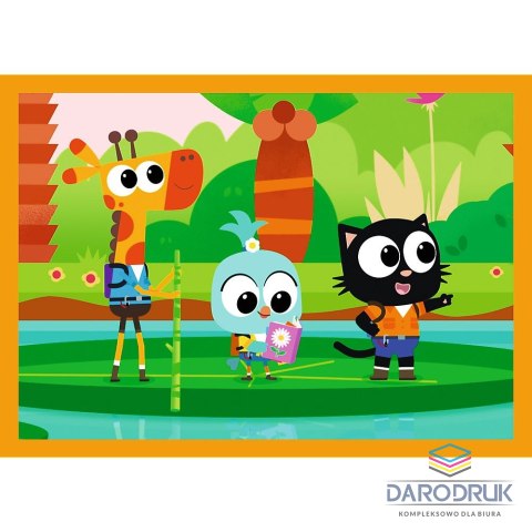 Trefl Puzzle Planeta Milo 4w1 el. Trefl (34654)