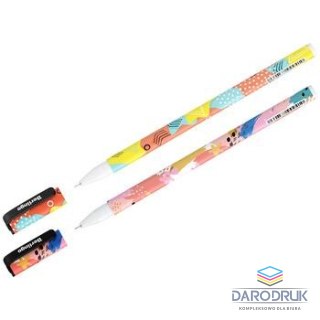 Berlingo Długopis Memphis wkład niebieski 0,5mm Berlingo (4260738999410)