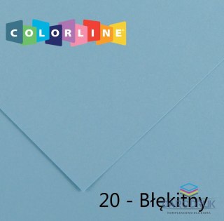 Canson Brystol Colorline 20 błękitny 150g 10k [mm:] 500x650 Canson (200041396)