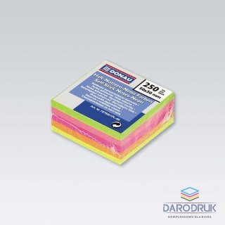 Donau Notes samoprzylepny (karteczki) mix 250k [mm:] 50x50 Donau (7575001PL-99)