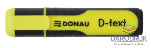 Donau Zakreślacz D-Text wkład żółty 1,0-5,0mm Donau (7358001PL-11)