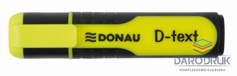 Donau Zakreślacz D-Text wkład żółty 1,0-5,0mm Donau (7358001PL-11)