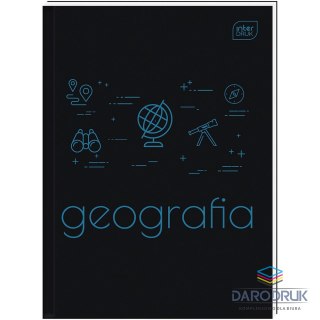 Interdruk Brulion A5 GEOGRAFIA 80k. 70g krata Interdruk