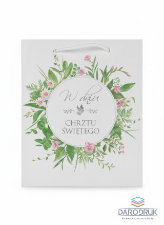 Merigraf Torba prezentowa torebka chrzest boho Merigraf (T4)