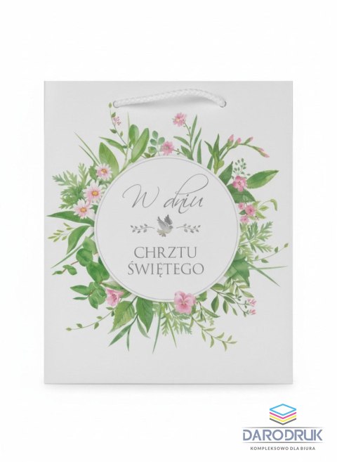 Merigraf Torba prezentowa torebka chrzest boho Merigraf (T4)