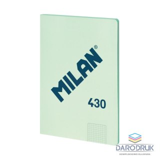 Milan Zeszyt A4 1918 zielony 48k. 95g kratka Milan (57243G48GR)