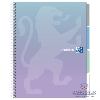 Oxford Notes (notatnik) A4 pastel 80k. krata Oxford (400182938)