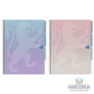 Oxford Notes (notatnik) A4 pastel 80k. krata Oxford (400182938)