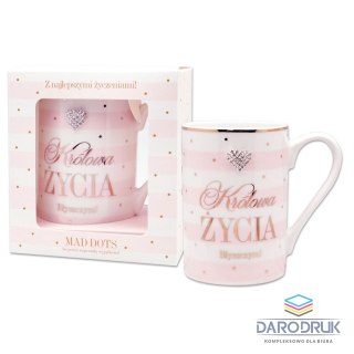 Pan Dragon Kubek wielokrotnego użytku Mad Dots-Królowa Życia Pan Dragon (5901854964584)