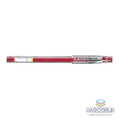 Pilot Długopis żelowy wkład czerwone 0,4mm Pilot (BL-GC4-R)