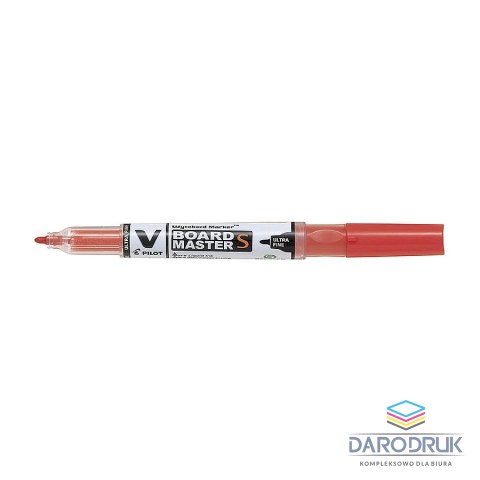 Pilot Marker suchościeralny BEGREEN CZERWONY wkład czerwony 0,8mm okrągła końcówka Pilot (WBMA-VS-UF-BG-R)