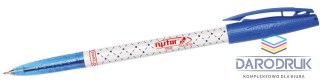 Rystor Długopis niebieski wkład niebieski 0,2mm Rystor