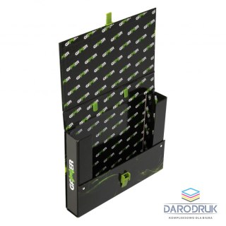 Starpak Teczka z szerokim grzbietem na zatrzask Pad A4 mix Starpak (559323)