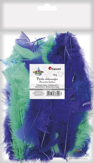 Titanum Piórka Craft-Fun Series mix Titanum (16079G)