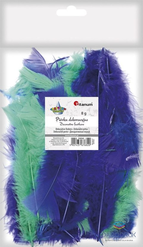 Titanum Piórka Craft-Fun Series mix Titanum (16079G)