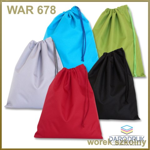 Warta Plecak (worek) na sznurkach mix mix Warta (WAR-678)