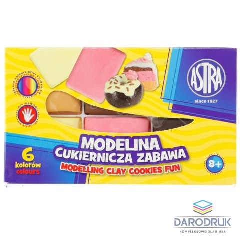 Astra Modelina 6 kol. cukiernicza zabawa mix Astra (304114001)