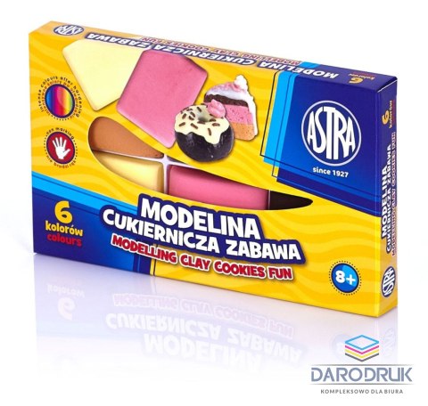 Astra Modelina 6 kol. cukiernicza zabawa mix Astra (304114001)