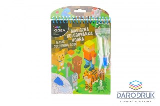 Derform Kolorowanka Game MAGICZNA WIELORAZOWA KOLOROWANKA WODNA Derform (MWKWNKA)