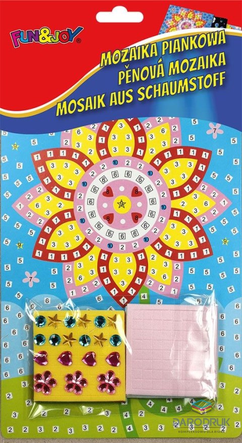 Fun&Joy Mozaika standard Kwiatek Fun&Joy (FJBEVA807)