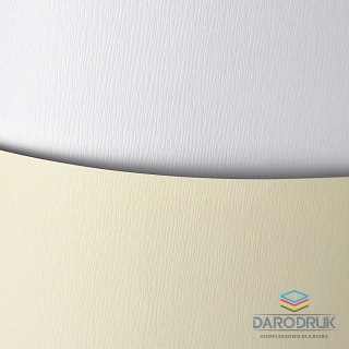 Galeria Papieru Papier ozdobny (wizytówkowy) A4 kora biały 230g Galeria Papieru (201501)