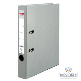 Herlitz Segregator dźwigniowy Q. file Standard 0011167525 A4 50mm popielaty Herlitz (300003093)