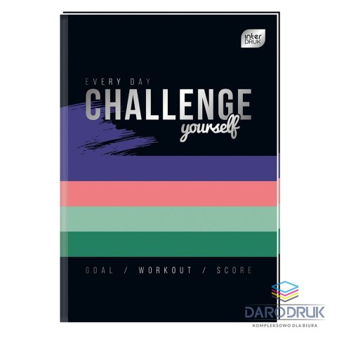 Interdruk Brulion A5 96k. krata Interdruk (BRA5#MET)