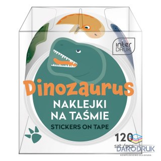 Interdruk Naklejka (nalepka) KIDS na taśmie 24 szt displ Interdruk (120szt)
