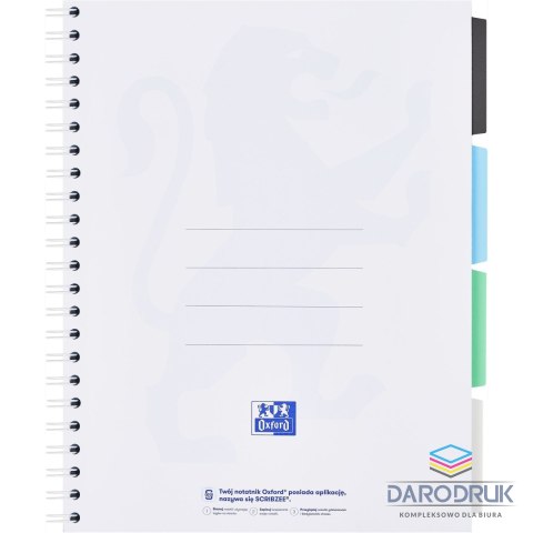 Oxford Notes (notatnik) B5 klasyczny 80k. krata Oxford (400182993)