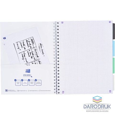 Oxford Notes (notatnik) B5 klasyczny 80k. krata Oxford (400182993)