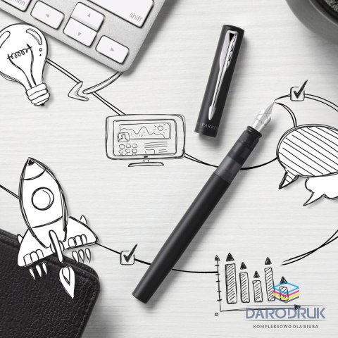 Parker Ekskluzywne pióro tłoczkowe VECTOR XL czarny M Parker (2159744)