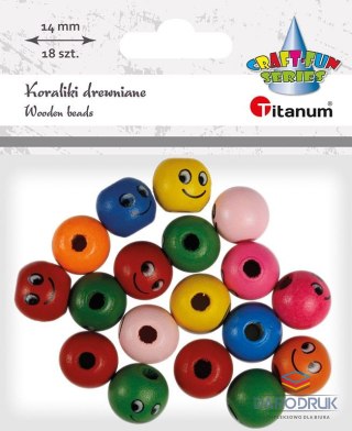 Titanum Ozdoba drewniana Craft-Fun Series koraliki Titanum (22TH401-6)