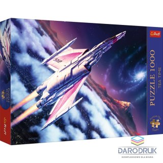 Trefl Puzzle Premium Plus Tea Time: Lot w kosmos 1000 el. Trefl (12075)