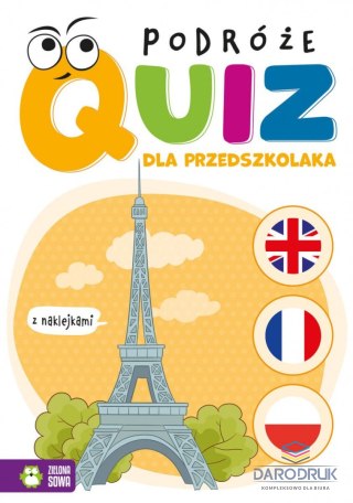Zielona Sowa Książeczka edukacyjna Quiz dla przedszkolaka. Przyroda Zielona Sowa