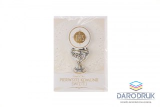 Ab Card Kartka składana B6 Komunia Ab Card (5902811209809)