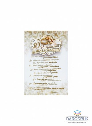 Ab Card Kartka składana B6 Ślub B6+ Ab Card (5905937481692)