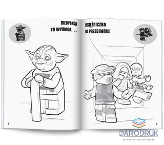 Ameet Książka dla dzieci LEGO® Star Wars™. Kolorowanka z Naklejkami Ameet (NA 6303)