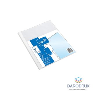 Bantex Koszulka na dokumenty Bantex groszkowa A5 PP 45 mic 100 szt.