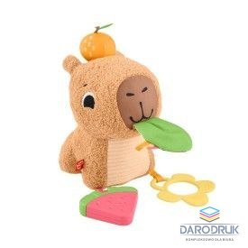 Fisher Price Pluszak KAPIBARA SENSORYCZNA PRZYTULANKA Fisher Price (HYR54)