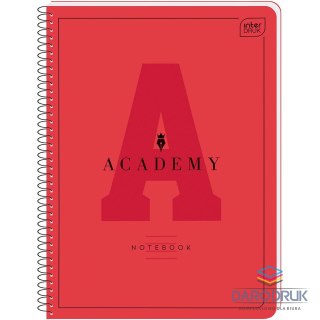 Interdruk Kołozeszyt (kołonotatnik) A4+ Academy Hybrid 80k. 90g linia Interdruk