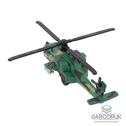Lean Helikopter Wojskowy Śmigłowiec Militarny Aluminiowy Mix Dźwięk Światła Lean (16530)
