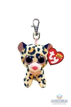 Meteor Brelok Beanie Boos Brązowy leopard 8,5cm Meteor (TY35248)