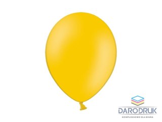 Partydeco Balon gumowy żółty 270mm 12cal Partydeco (12P-015)