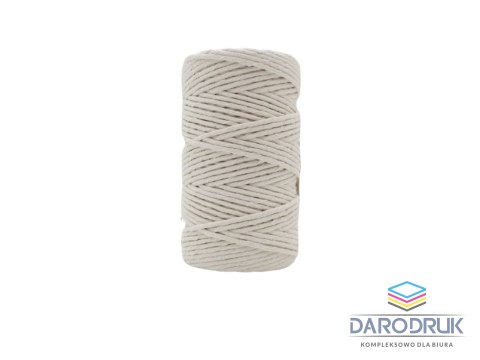 Tierra Sznurek ozdobny, pastel biały 50m Tierra