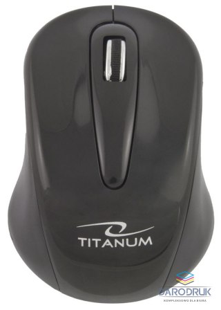 Titanum Mysz TORPEDO czarny Titanum (TM104K)